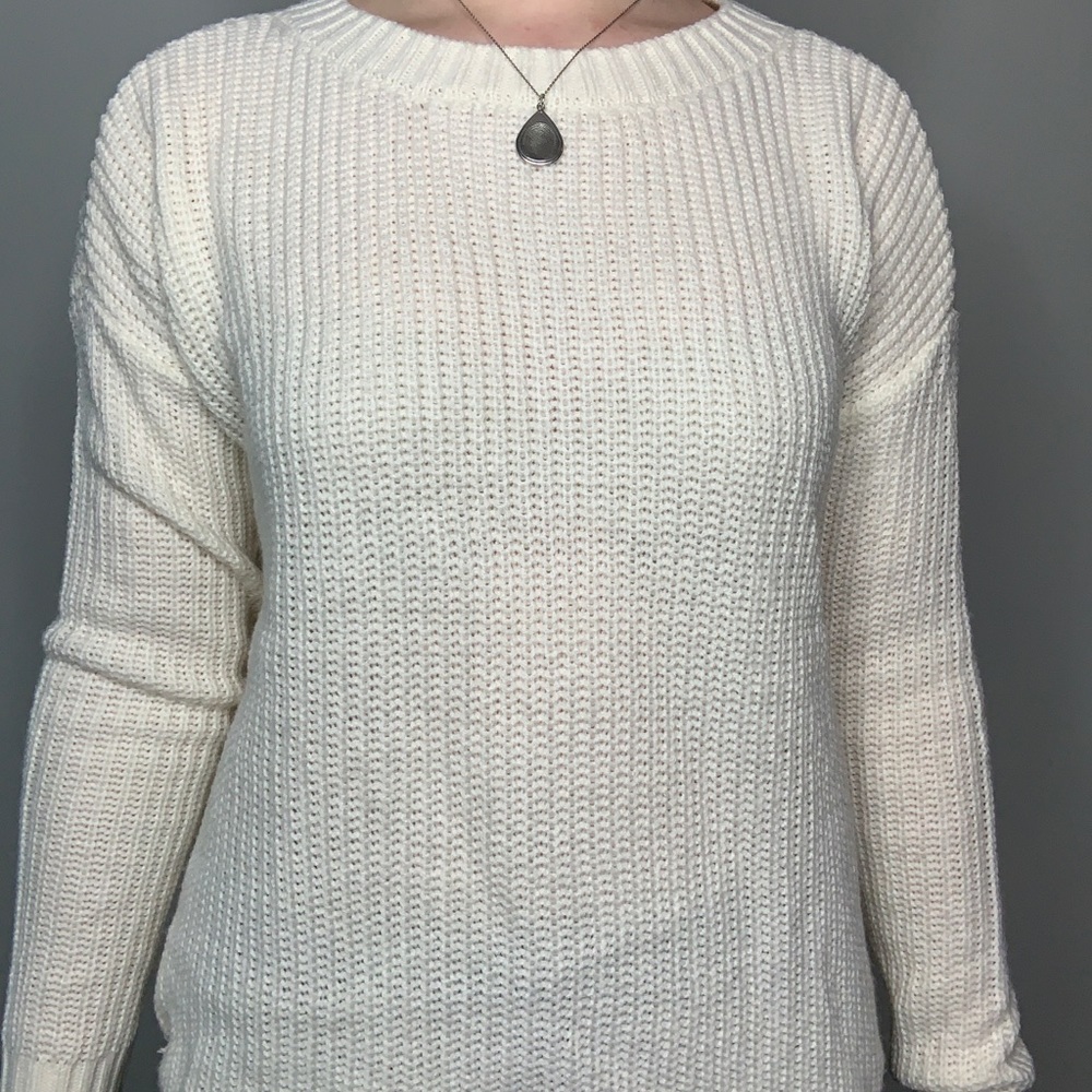 Off white oversized sweater